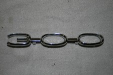 Mercedes  300, W 186, W186, W 189, W189 Schriftzug Heckdeckel