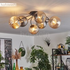 Bernsteinfarbene Decken Lampen