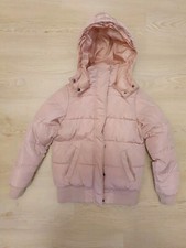 Yigga Winterjacke mit Kaputze Ohne FELL 140 Altrose Mädchen Wintermantel 