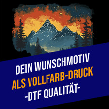 Wunschdruck inkl Textil nach Bild DTF Vollfarb T-Shirt,Girlie,Longsleeve,Hoodie