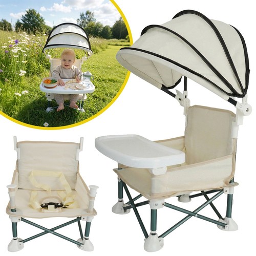 Baby campingstuhl mit tablett - mit,
