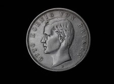 5 Mark Bayern Otto 1898 D Silber Kaiserreich
