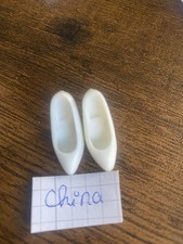 Vintage barbie schuhe weiß - vintage,