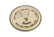 BBQ Teller, Fondueteller 25 cm