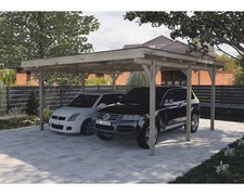 Doppelcarport weka 616 500 x