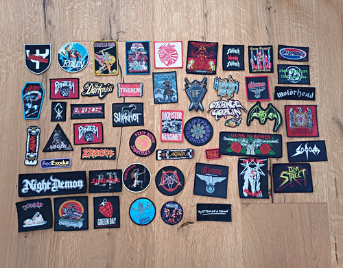 Heavy metal patch - metal,