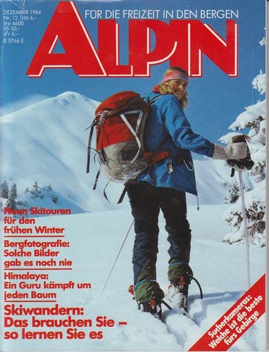 Alpin dezember 1984 für die - alpin., 1984.