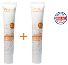 Presh.S 2 x Zahnspangenreiniger, allergiefrei, biologisch, vegan, 2x 50ml