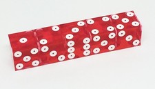 5 x Casino - Würfel Bird's