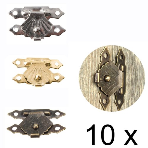10x verschluss für truhe - 10x,