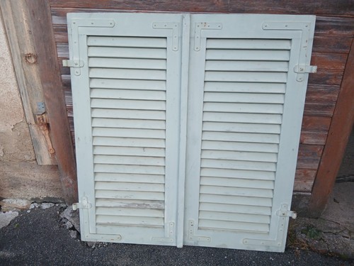 Paar fensterladen holz - 1,