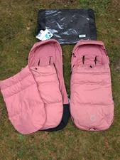 Bugaboo High Performance Fußsack Evening Pink, Wintersack Daunen Rosé 