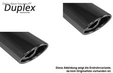 Fox Duplex Sportauspuff VW T4 Syncro 115x85 schräg mit Abs.