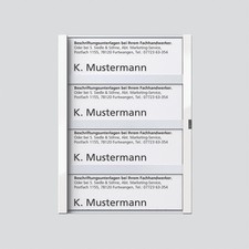 Siedle&Söhne Namensschild