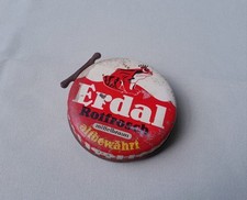 Erdal Rotfrosch mittelbraun Nr. 30 Schuhcreme Blechdose Deckelheber Vorkrieg 