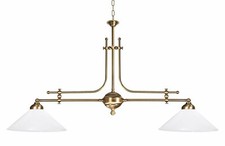 Billardtisch Hängeleuchte Pendellampe Beleuchtung Lampe Stahl verstellbar Hö / L