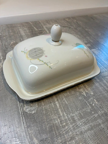 Vintage butterdose aus - vintage,