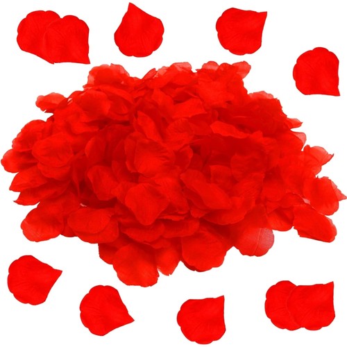 1200 rote rosenblätter - 1200,