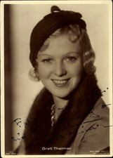 Ak Schauspielerin Gretl