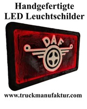 DAF LKW Rückwandschild