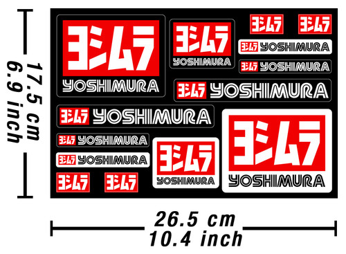 Yoshimura abziehbild aufkleber - yoshimura,