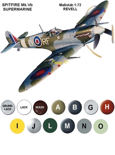 Spitfire supermarine - mk.vb,