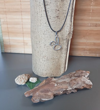 Halskette Hase Hasenkopf mit Anhänger (212)