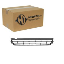 DIEDERICHS BLENDE SCHWARZ STOßSTANGE MITTE passend für VW SHARAN | 2291045