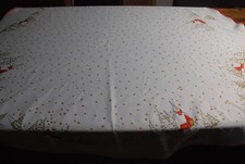 Weihnachtstischdecke rund 143 cm