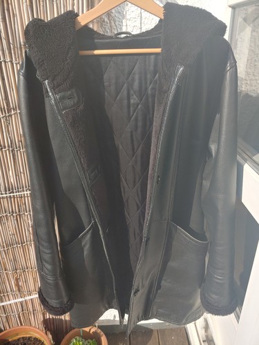 Schwarzer mantel kurz warm - schwarzer,