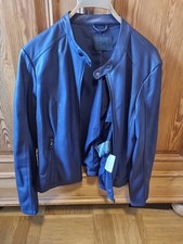 Lederimitat Jacke Lila Damen