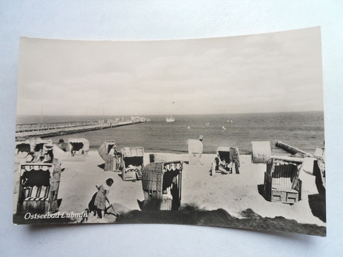 Lubmin strand seebrücke - ak,