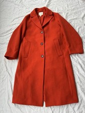 Wintermantel orange mit - wintermantel,