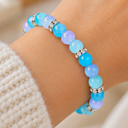 Handmade perlenarmband pastell - handmade,