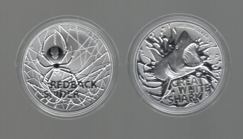 Australien unze silber - australien, 1