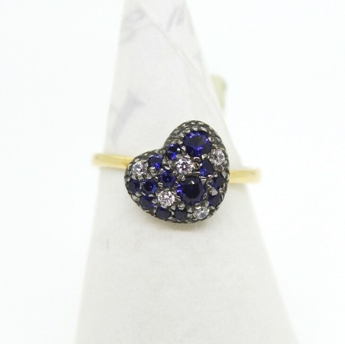 Gelbgold ring mit herz aus - gelbgold,