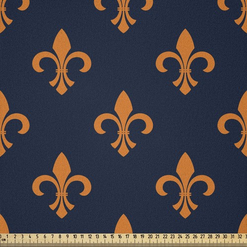 Fleur lis microfaser stoff - lis,