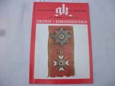 alter Ordenskatalog Graf Klenau , 148. Auktion 1978