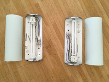 2 Ikea Wandlampen, hingen im Bad, siehe Fotos, Versand Euro 7,69