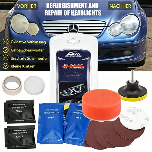 Profi scheinwerfer politur - scheinwerfer,