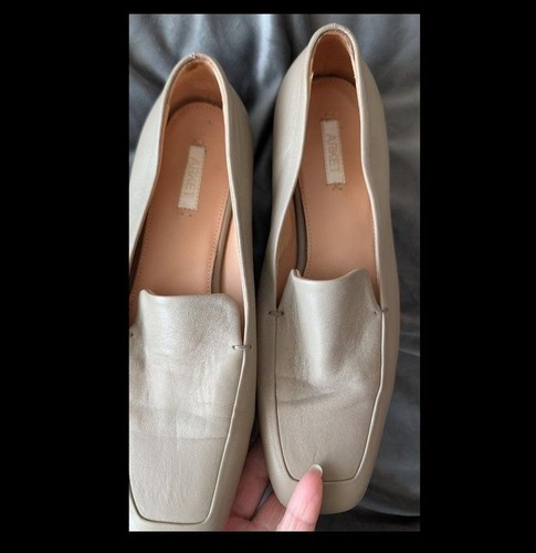 Women arket loafers beige - loafers,
