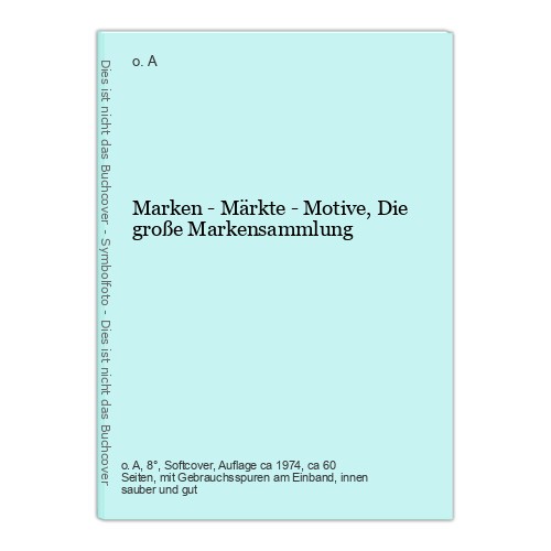 Marken märkte motive - marken,