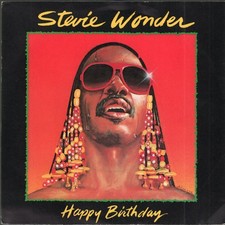 STEVIE WONDER HAPPY BIRTHDAY
