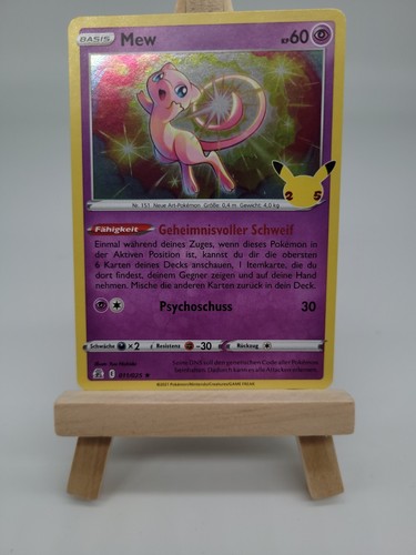 Mew holo pokemon karte - holo,