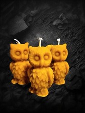 3 Stück Bienenwachs Kerze