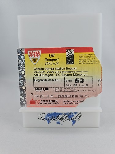 Eintrittskarte ticket vfb - eintrittskarte,