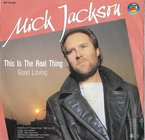Mick jackson this the real - jackson, is