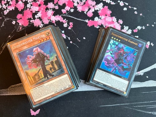 Yugioh exoschwester deck set - yugioh,