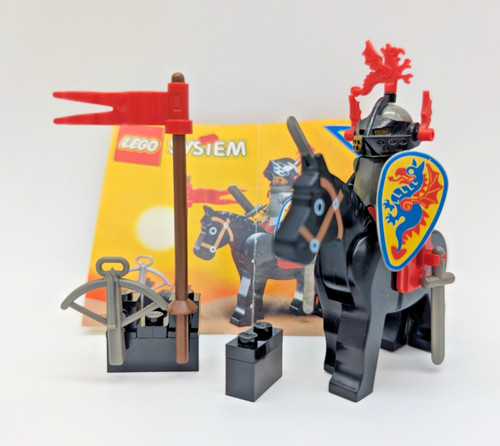 Lego 6009 black - black, knight