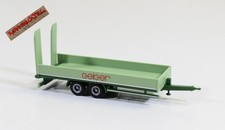 Herpa 1:87 H0 - Tiefladeanhänger mit Rampen "Geiger" - ohne OVP - F 616
